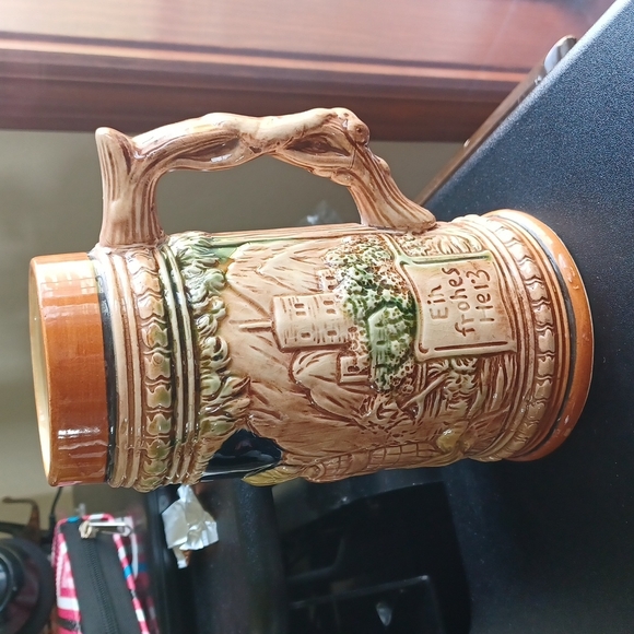 German Style Beer Stein Made In Japan Rare - Picture 2 of 6